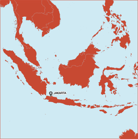Indosol locations in Indonesia